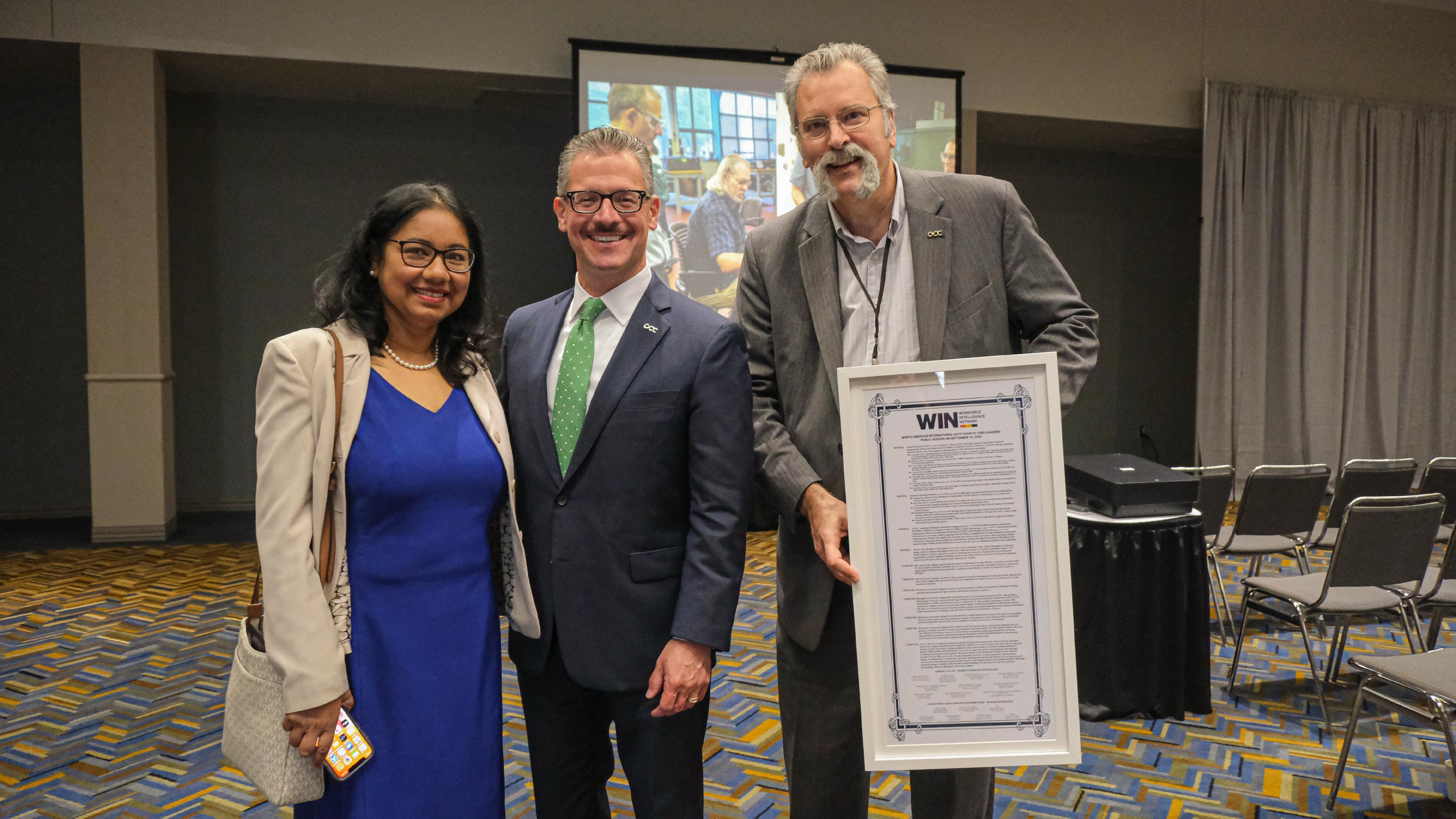 People posing for photo